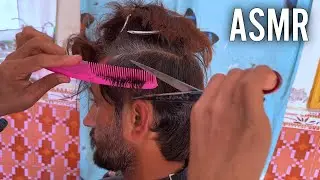 💈[ASMR] You're Getting a Relaxing Haircut | Close-Up Scissors & Detailed Hand Movements