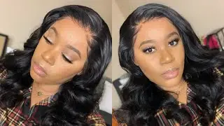 OMG!!! No Adhesive Needed 😱| Flawless Glueless Install, Body Wave Lace Frontal Wig | Nadula Hair