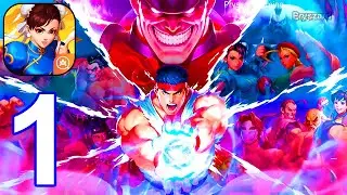 Street Fighter: Duel - Gameplay Walkthrough Part 1 Tutorial (iOS, Android)