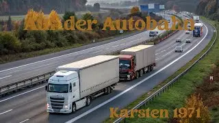 Auf der Autobahn #deutschland #musik #trucker #europa #lkw #respect