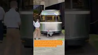 All electric Airstream demonstration. #shorts