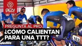 &iquest;Qu&eacute; protocolo de entrenamiento se sigue en una prueba Contrarreloj? | Pregunta a los Pros