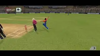 #Real cricket swipeReal☝️ cricket swipe wicket 