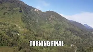 Twin Otter landing in one of most dangerous airport in papua...BEOGA Airstrip..