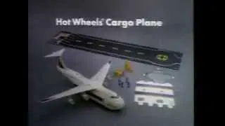 80's Ads: Hot Wheels Cargo Plane by Mattel