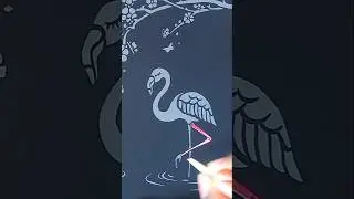 🎨Watch the Magic Unfold! - Scratch-Off Paper Art - 🎨 #scratchpaperart #papercrafts #creativescratch