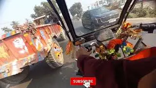 Driving electric rickshaw for e kyc in block 😱 | दादी का जीवन सत्यापन हो गया | Kundan handicap vlogs