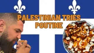 trying quebecois poutine for the first time!