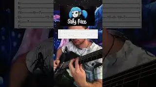 Sally face theme tabs #sallyface #guitar #tutorial #guitartabs