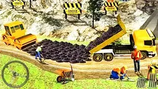 Tunnel Construction Crane Mega Machines Simulator 2018 - Best Android Gameplay