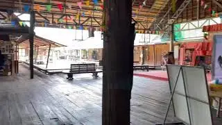 Corona virus turns Pattaya floating market into ghost town.