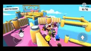 when noob playz stumble guys for first time