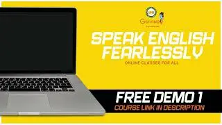 Learn to Speak English - Demo Class 1