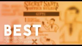 Best Funny secret Santa gifts for your co workers!