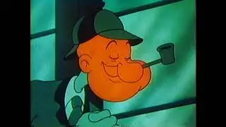 Detective Popeye on the Case 😂 | Private Eye Popeye Cartoon