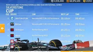 1:13.963 at Silverstone in the Mercedes W11 Monza Setup (Good Enough for World No 1 in the 2020 TTC)