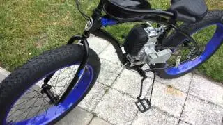 Bigfoot 4 cycle motorized bicyle