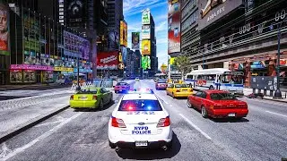 GTA 5 NYPD Police Patrol 🚔 | Ultra Realistic Cop Roleplay (4K LSPDFR)