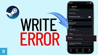 How To Fix Steam Disk Write Error In Steam 2025