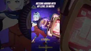 Messing around with my level 20 Ineffa.. #ineffa #genshinimpact #showcase #xilonen #furina #iansan