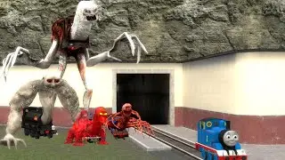Building a Thomas Train Chased By Cursed Train Monster in Garry's Mod??