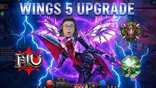 ⚡ UPGRADE DE SLAYER WINGS LVL 5 - &iquest;100% DE &Eacute;XITO? 🔥 Mu Online 😱
