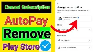 Facebook Subscription off kaise kare/How to Cancel meta verified subscription on facebook