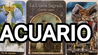 ACUARIO WOW VAS A DEJARLOS CON LA BOCA ABIERTA😮! MIRA QUIEN SE ARREPIENTE! ▶️ OPORTUNIDAD  ECONÓMICA