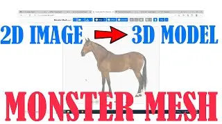 Turn 2D Images into 3D Objects with Monster Mash Free Use Software