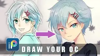 【Draw Your OC】Tomboyish Girl - Ibis Paint X Speedpaint