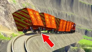 Viral  Railroad Disasters 🔥 BEAMNG.Drive Stream