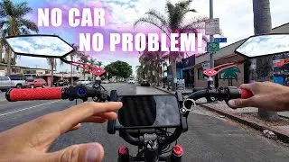 I REPLACED MY CAR With An E-Bike For A Month | What I Learned