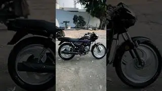 Splendor 2025 model police patti modified big s cnc alloy wheels #looks #splendor #trendingshorts