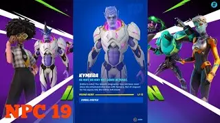 Fortnite: NPC 19 Location - KYMERA Character 19 Location (Chapter 2 Season 7) Guide