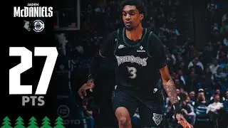 Jaden McDaniels With 27 POINTS In Victory Over Clippers | 12.06.25