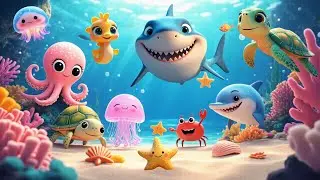 Under the Sea Friends | Song For Kids | SiSi Kids TV