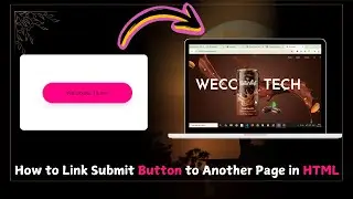 How to Link Submit Button to Another Page in HTML