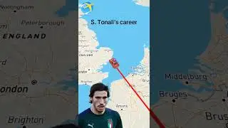 Sandro Tonali's career🇮🇹