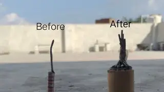 HOW TO MAKE A BULLET BOMB USING SMALL CRACKERS || EXPERIMENT BY MM