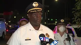 Chief John Hayden press conference on Officer shot in north St. Louis