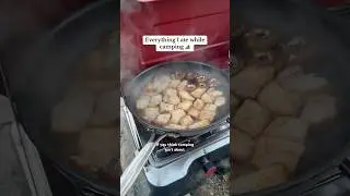 Korean 6-course camping dinner #korean #camping #whatieatinaday #mukbang #carcamping #foodie