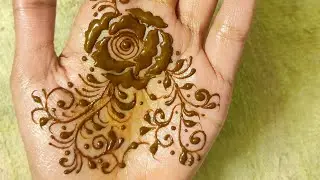 Simple henna art💕✨ 