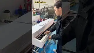 I love this electric piano! #piano #electricinstrument #electricpiano #factory #music