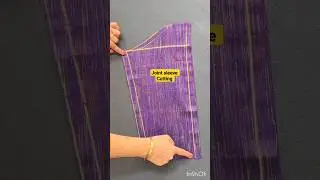joint sleeve cutting #sleeve #joint #sleevecutting #design #noorfashionworld