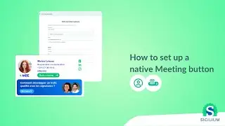 Sigilium : How to Add a native Meeting Button to Your Email Signature