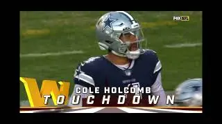 Dan Prescott throws a pick six to Cole Holcomb 31 Yard Touchdown