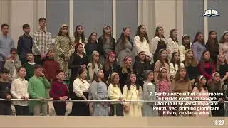 Cântare Cor de Copii - Nu există cruce fără iesle | Biserica BETEL Dumbrăveni