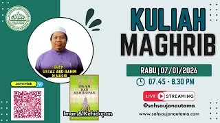 Kuliah Agama ( Iman dan Kehidupan ) Oleh : Ustaz Abd Rahim M Nasir