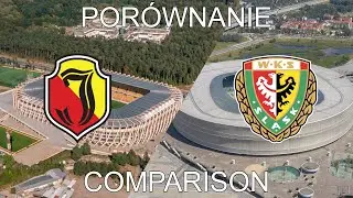 Stadionowe porównanie #6 (Jagiellonia Białystok vs Śląsk Wrocław).