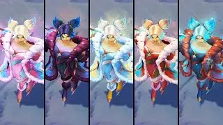 All Winter Wonder Zeri Chromas (League of Legends)